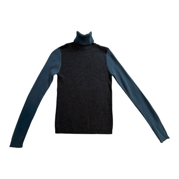Gap Merino Wool Long Sleeve Ribbed Turtleneck Top - Size XL - Picture 3 of 11